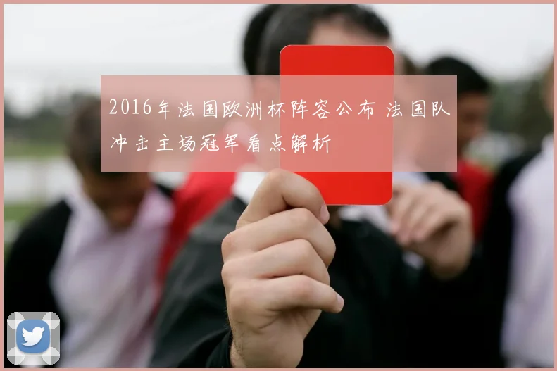 2016年法国欧洲杯阵容公布 法国队冲击主场冠军看点解析