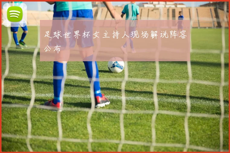 足球世界杯女主持人现场解说阵容公布